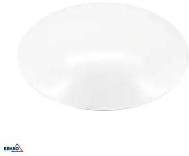 Bemko 36W LED plafonas PLATO, baltas, 3000K, IP44
