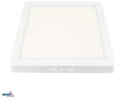 Bemko 12W LED paviršinė panelė TALAR SLS, balta, 4000K