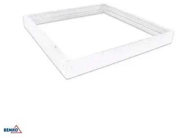 Bemko LED panelės paviršinio montavimo rėmelis, baltas, 60x60cm
