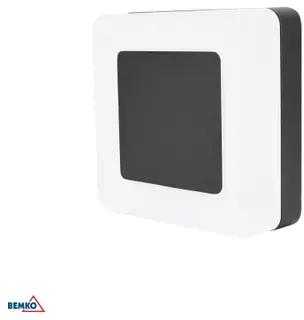 Sieninis šviestuvas Bemko 8W LED sieninis fasado šviestuvas VALIT, grafito sp., 3000K, IP65