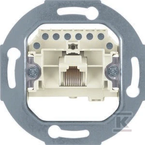 Berker Hager 8 polių JAE prijungimo lizdo cat.3 mechanizmas - 534538