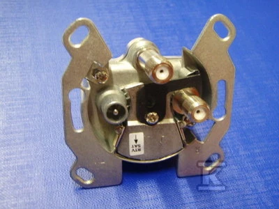 Berker Hager Dvigubas antenos lizdas RTV mechanizmas - 53455331