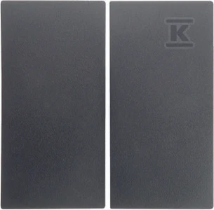 Hager Switch Keys Square BX Double Antracite Matt (16231606)