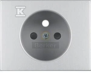 Berker Hager K.5 Aliuminio lizdo galvutė (3965757003)
