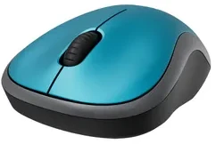 Bevielė pelė Logitech M185 910-002236 (optinė; 1000 DPI; spalva mėlyna)