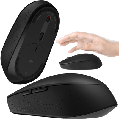 Belaidė pelė Xiaomi Mi Dual Mode Silent Edition, juoda