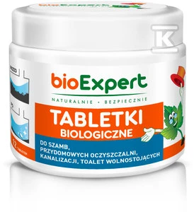 Bioexpert BIOLOGINĖS TABLETĖS. 12 vnt. Į Septikus ir priešgaisrinę apsaugą