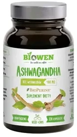Biowen Maisto papildas Ashwagandha 400 mg 120 kapsulių
