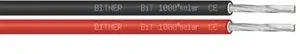 Bitner BIT 1000 SOLAR 1X6 Juodas BĘBEN