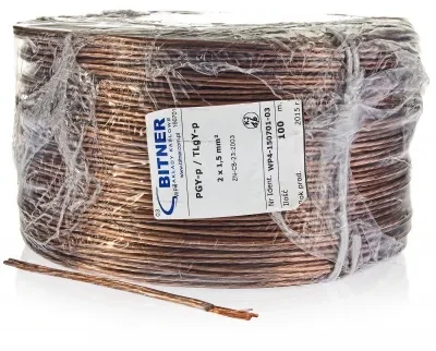 Projektorius BITNER BiTsound PGY-p (TLgY) Garsiakalbio kabelis 2x1mm² 100 m ritinėlis