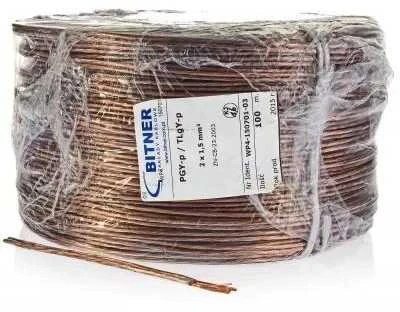 BITNER BiTsound PGY-p (TLgY) GARSIAKARIO KABELIS 2x1mm2 RITINIS 100m.