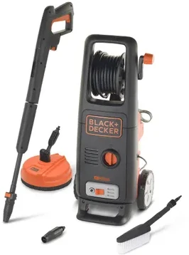 Black & Decker Juodas &amp; DECKER Juodas+DECKER AUKŠTO SLĖGIO PLOVYKLA 1700W 130BAR