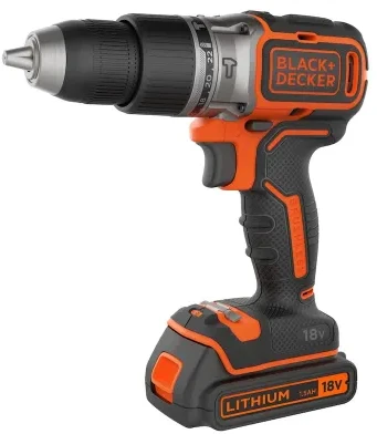 Black & Decker Juodas & Decker Juodas & DECKER | Impact drill-driver | BL188K-QW | 18 V | 1.5 Ah
