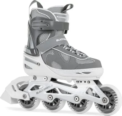Riedučiai Blackwheels Flex Pro, reguliuojamas M dydis (34-37), pilkos spalvos