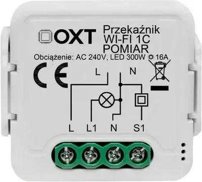 Blebox Tuya – vieno kanalo mini WiFi relė – Android/iOS programa – OXT SWT21P
