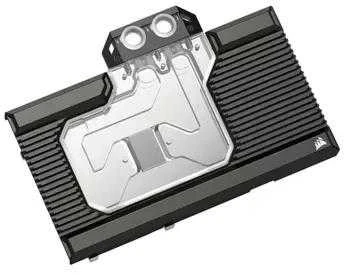 Corsair „Hydro X“ serijos XG7 RGB 3090 Ti FE GPU „Vanduo“ blokas – akrilas + nikelis