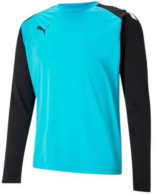 Bluza bramkarska vyriška Puma teamPACER GK LS mėlyna-juoda 704933 40 (2XL)