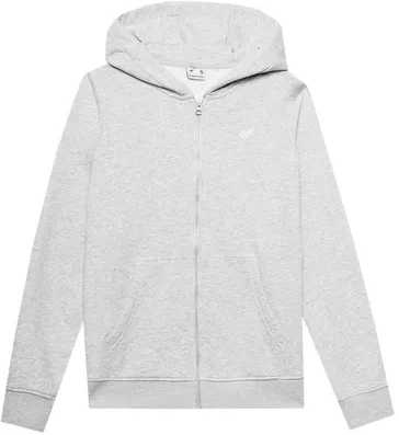 Bluza damska 4F F0956 chłodny šviesiai pilkas melanžas 4FWSS24TSWSF0956 27M (S)