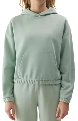 Bluza damska 4F F1057 jasna žalia 4FWSS24TSWSF1057 42S (M)