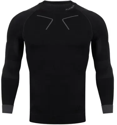 Termo marškinėliai Alpinus Tactical Base Layer juoda-pilka M GT43219 (Feature-S)