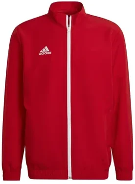 Adidas Entrada 22 Presentation Jacket raudonas vyriškas megztinis H57536 (L)