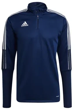 „Adidas Tiro 21 Training Top“ tamsiai mėlynas GE5426 megztinis (S)