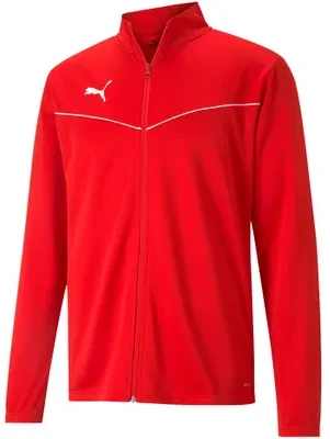 Bluza vyriška Puma teamRISE Training Poly Jacket raudona 657392 01 (XL)