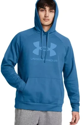 UAR Under Armour Rival Fleece Logo HD mėlynas 1379758 406 L