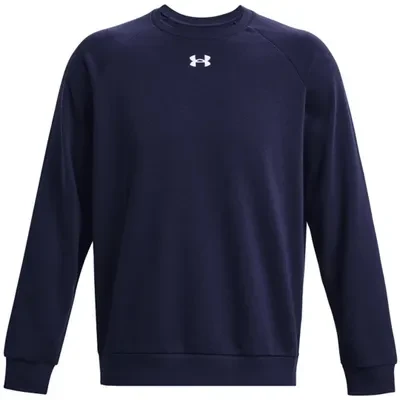 Vyriškas Under Armour džemperis Rival Fleece Crew, tamsiai mėlynas