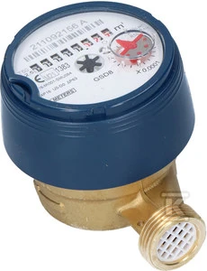 BMETERS Antimagnetinis vandens skaitiklis GSD8-I šalto vandens, 1/2 "AF Q3-2,5 m3 / h, Tmax: 50 ° C, L = 110 mm, MID R100 / R50 AM