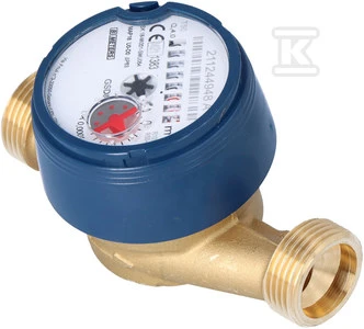BMETERS antimagnetinis vandens skaitiklis GSD8-I šaltam vandeniui, 3/4'' AF Q3-4,0 m3/h, Tmax:50°C, L=130mm, MID R100/R50 AM