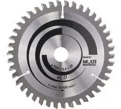 Bosch Disk.pjūkl.diskas Multi material 160x20/16
