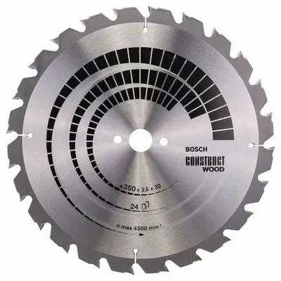 BOSCH diskinis pjūklas KONSTRUKCIJOS MEDIENA 350x3,5x30x24z