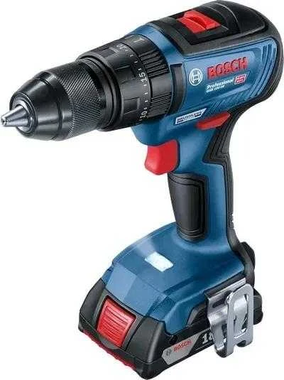 Bosch akumuliatorinis bešepetėlinis suktuvas - gręžtuvas GSB 18V-50, 2 x 2,0 Ah. 28/50 Nm