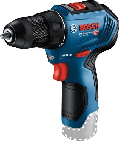Suktuvas-gręžtuvas Bosch GSR 12V-30; 12 V; (be akumuliatoriaus ir pakrovėjo)