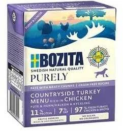 BOZITA Purely Paté Duoprotein Junior vištiena and kalakutiena - wet dog food - 370g