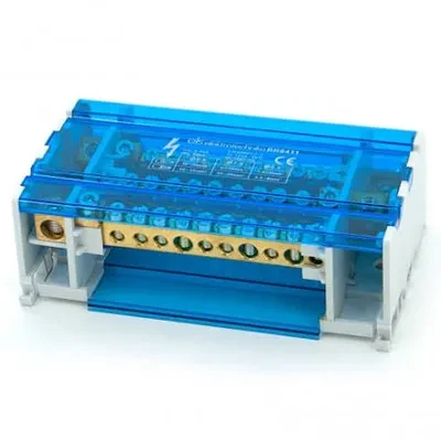 ELS Elektrotechnika skirstomasis tiltelis TH bėgelio juostai 4x11 ELS Elektrotechnika BR8411