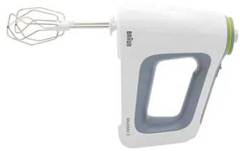 Plakiklis Braun MultiMix 5 HM 5107 Rankinis plaktuvas Pilka, Balta 750 W