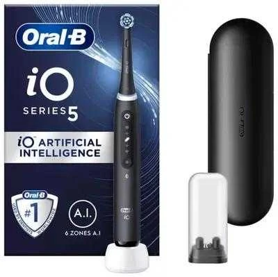 Braun iOG5.1B6.2DK Oral-B iO5 Elektrinis Dantų Šepetėlis Matt Juodas