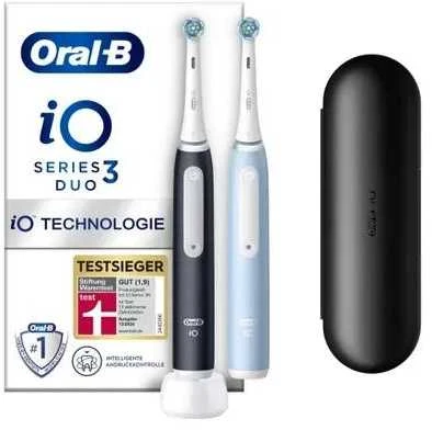 Oral-B iO 3 Duo juoda/mėlynas