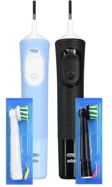 Oral-B Vitality Pro D103 Duo juoda/mėlynas