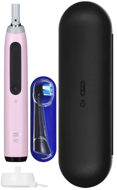 Oral-B iO 5 rožinė + etui
