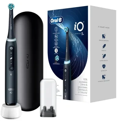 Dantų šepetėlis ORALB Oral-B iO Series 5 Juodas matinė