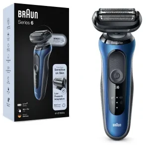 Barzdaskutė Braun Series 6 61-B1000s Skustuvas Juoda, Mėlyna