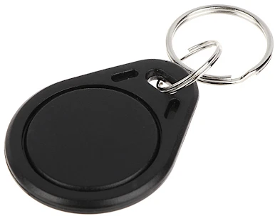 RFID atstuminis pakabukas ATLO-507/B, 13.56 MHz, juodas
