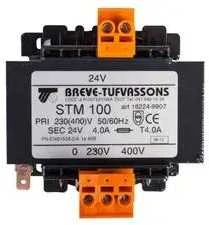 BREVE STM 100VA transformatorius su gnybtais