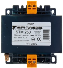 Breve STM 250VA transformatorius su gnybtų bloku