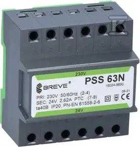 Breve PSS 63N transformatorius su gnybtais