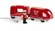 BRIO Kelioninis įkraunamas traukinys - Daugiaspalvis - Universalas - 3 m. - 4 vnt. - USB - 189 mm