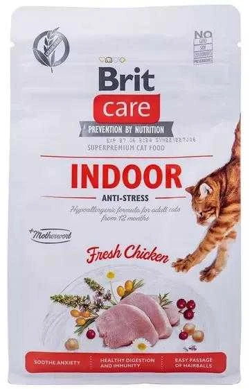 Brit Care Cat GF Indoor Anti-stress sausas maistas katėms 0,4kg